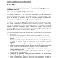 Government of Saint Lucia: Consultancy for the Organizational Development of the Central Statistics Office (CSO)